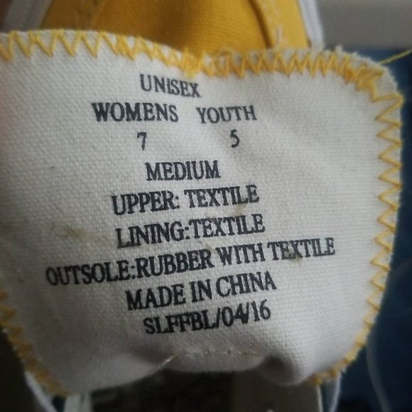 Baylor Bears University SKICKS Canvas Low Top - Women's 7 - Youth 5 - Picture 14 of 15